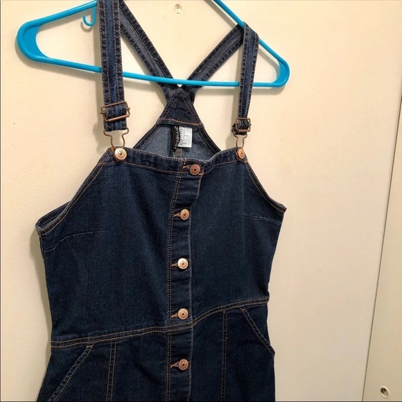 H&M Denim Overall Dress - Picture 2 of 7